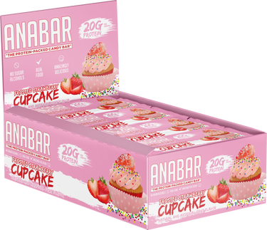 Frosted Strawberry Cupcake